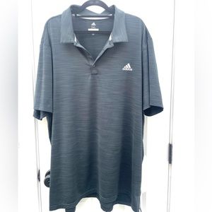 Men’s XXL gray Adidas golf polo
